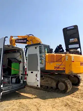 Excavatör Klima Bakım Onarımı